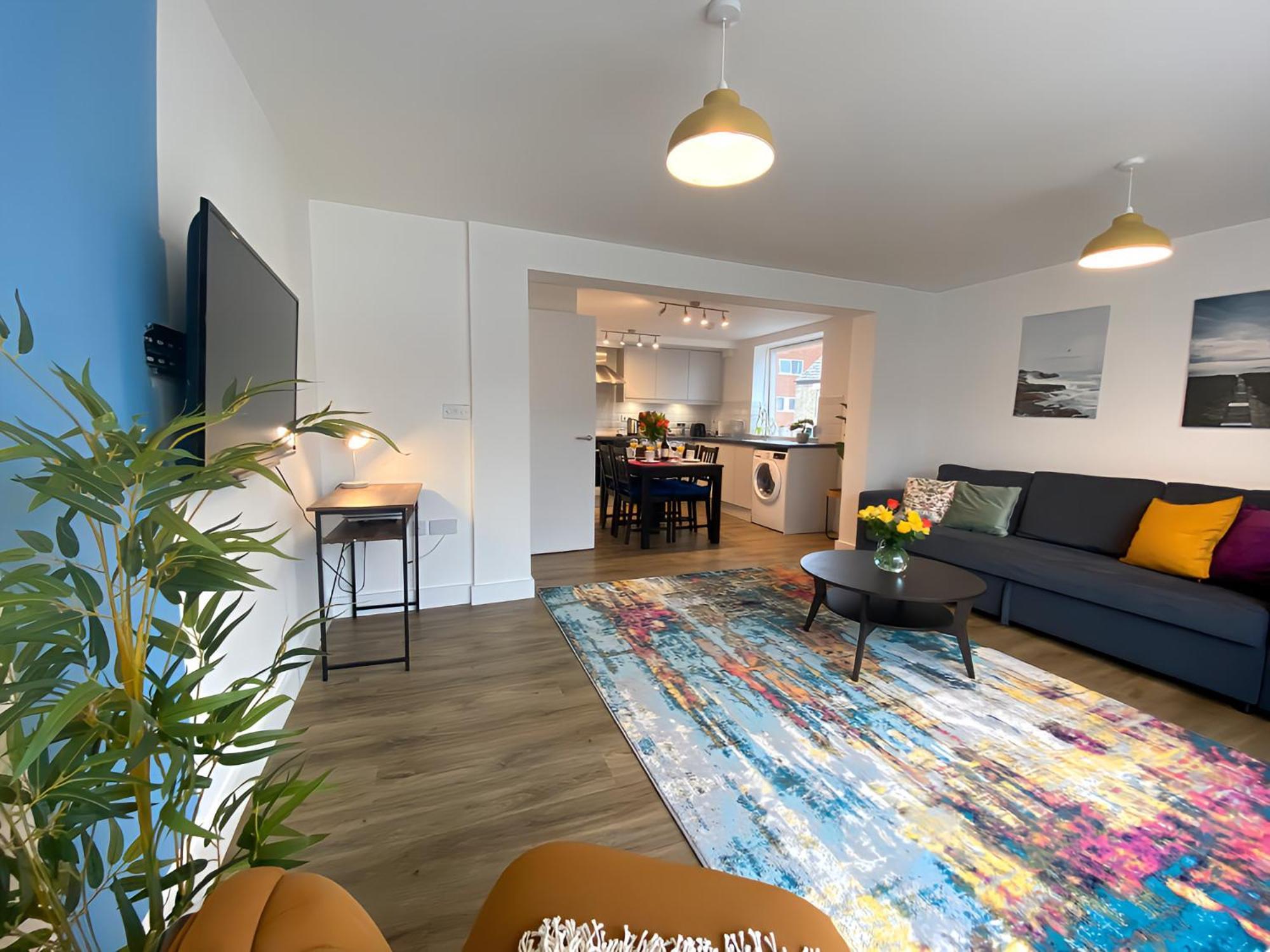 Cambridge Stays Riverside Apart Hotel With 2Br Flats At The City Centre-Parking-Balcony ภายนอก รูปภาพ