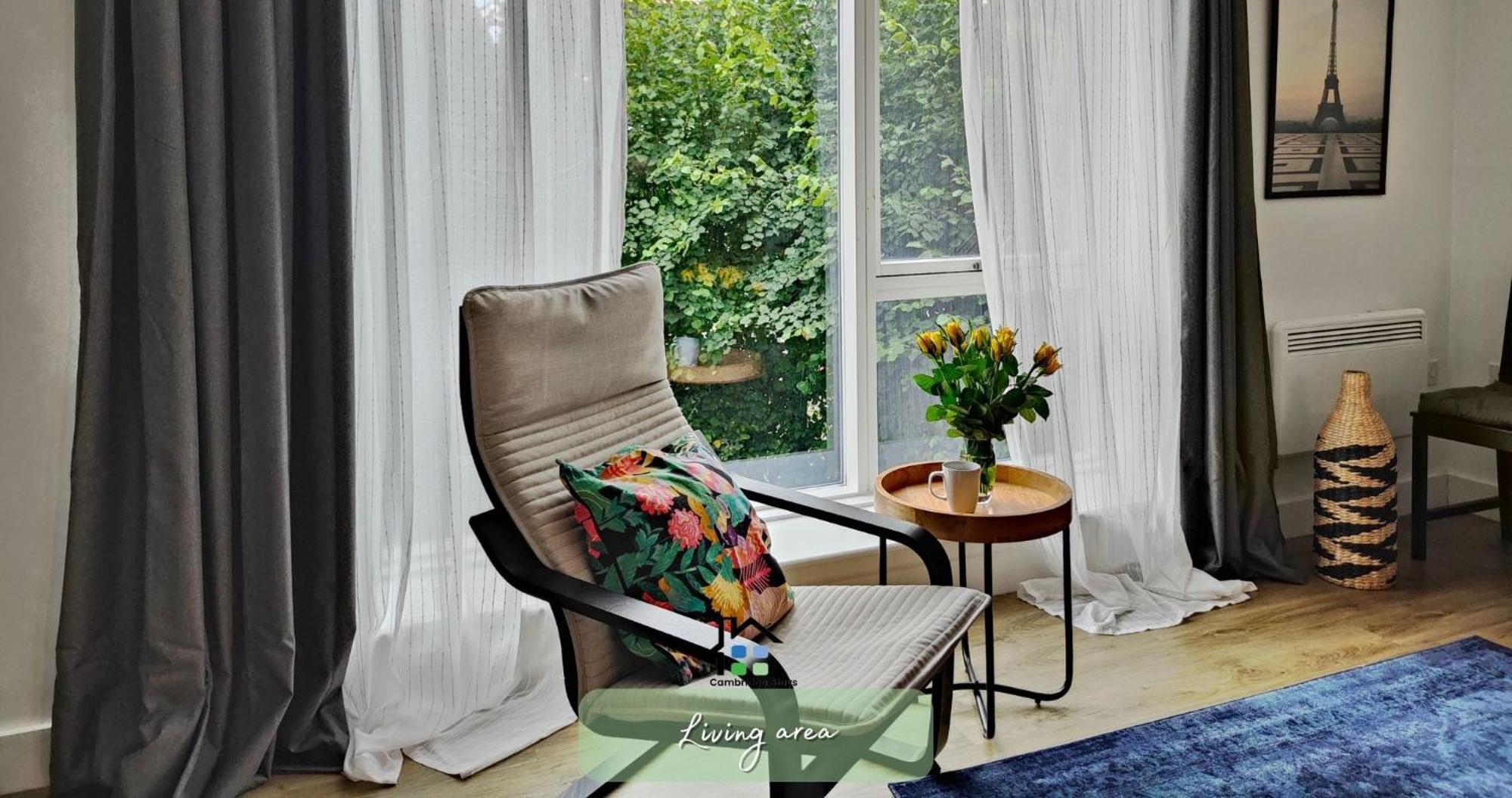 Cambridge Stays Riverside Apart Hotel With 2Br Flats At The City Centre-Parking-Balcony ภายนอก รูปภาพ
