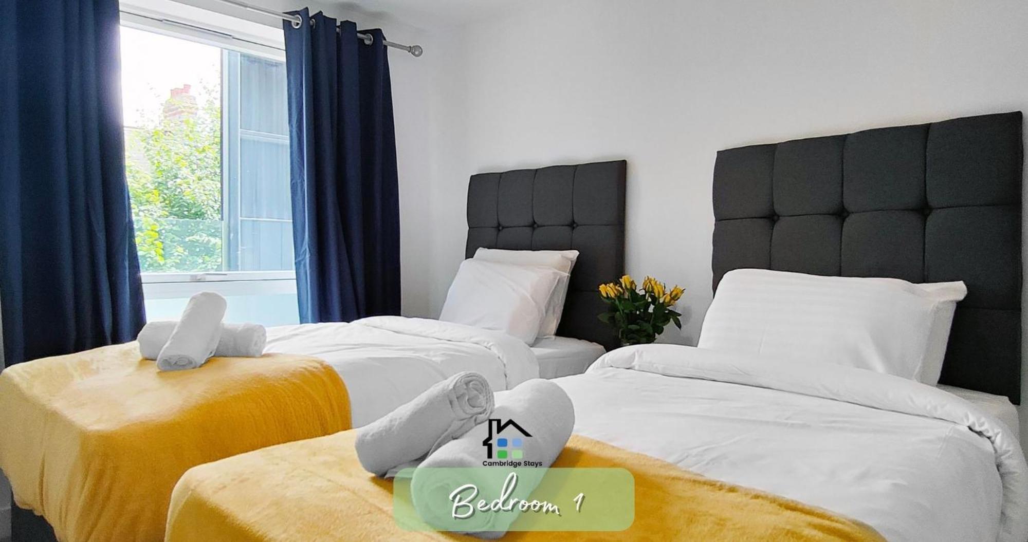 Cambridge Stays Riverside Apart Hotel With 2Br Flats At The City Centre-Parking-Balcony ภายนอก รูปภาพ
