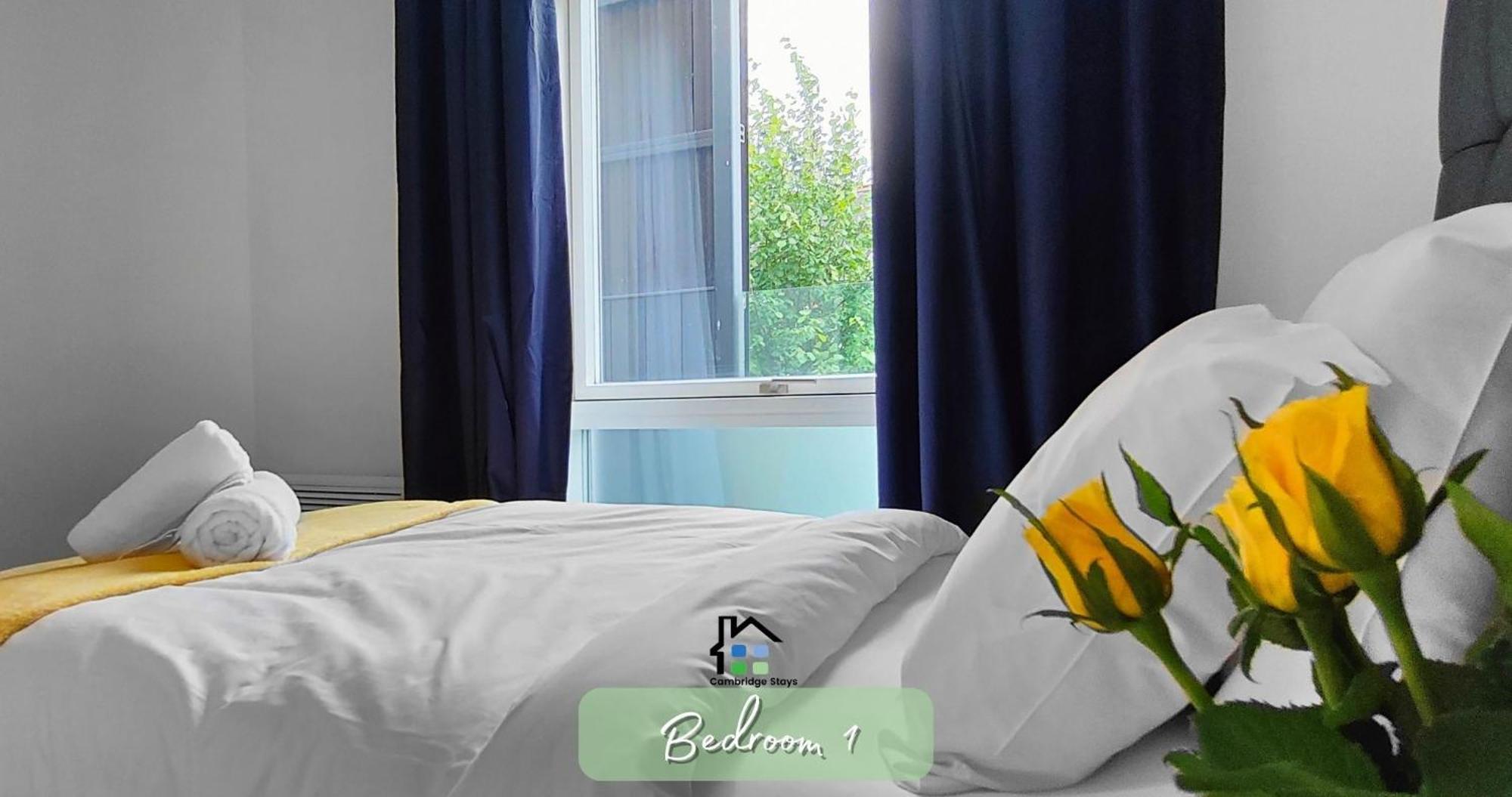 Cambridge Stays Riverside Apart Hotel With 2Br Flats At The City Centre-Parking-Balcony ภายนอก รูปภาพ